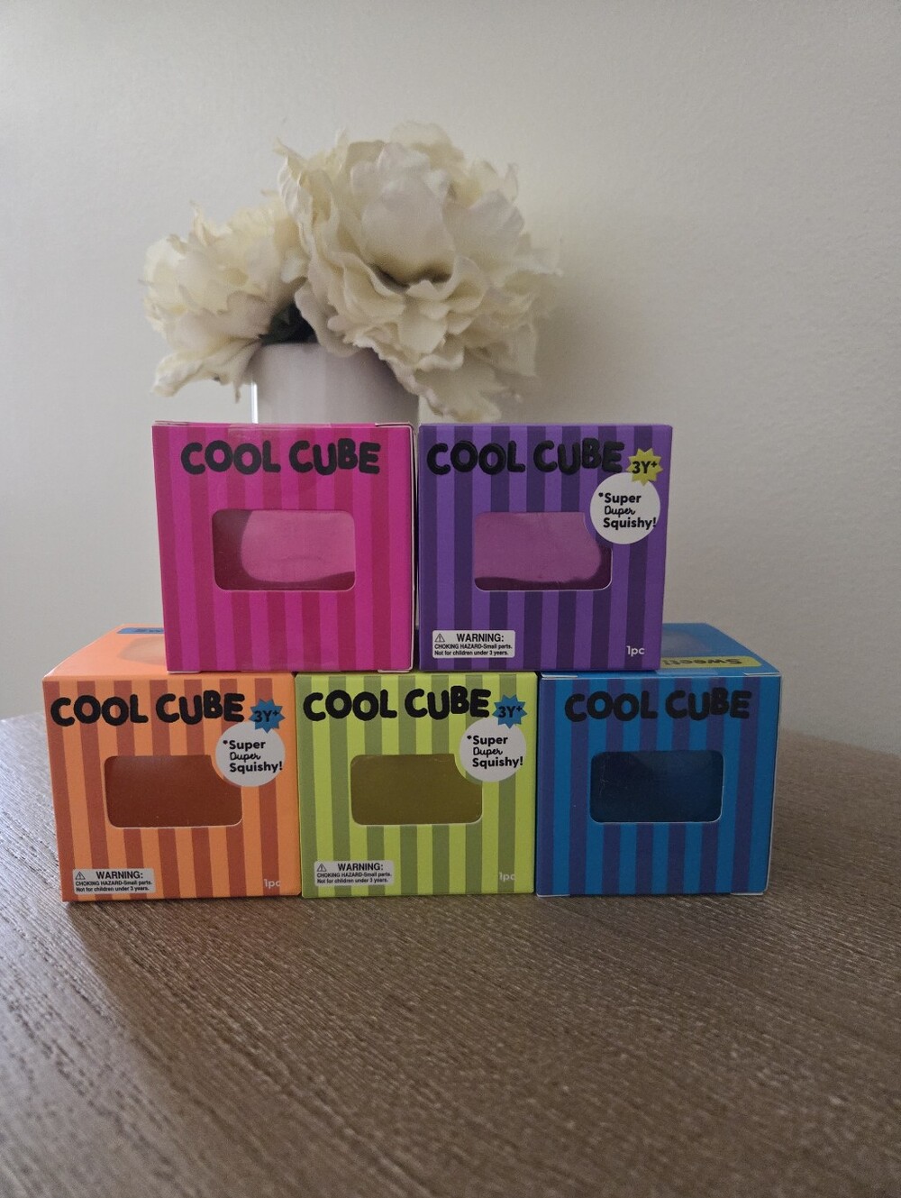 J'adore Cool Cube 5pc Squishy Set-